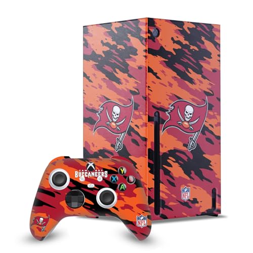 Autocollant Xbox Series X NFL Buccaneers skin manette jeu vidéo vinyle protection camouflage