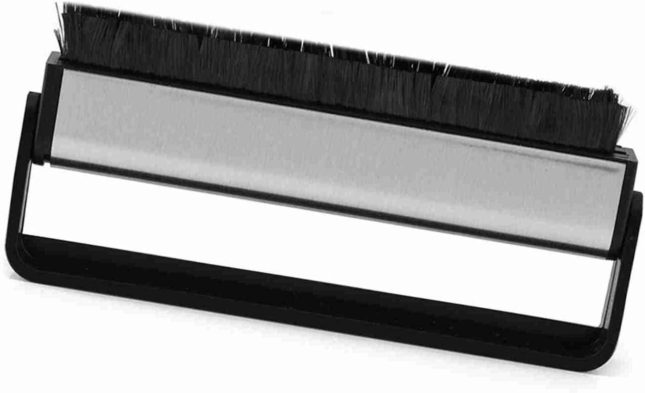 Record Brush, Anti Static Carbon Audio Record Cleaner Kit Fiber Cleaner Cleaning Brush Dust Remover