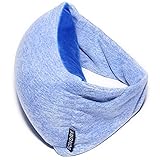 Top 20 Best Travel Pillow Reddit 2022 Review 61 Voyage Pillow (Kickstarter Authentic) - 2 in 1 Travel Pillow and Eye Mask - Compact and Versatile Travel Pillow for Airplanes, Cars, Office Naps, Camping, Trains (Ocean Blue)
