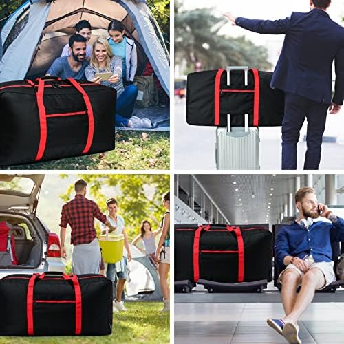 Extra Large Duffel Bag, 32.5 inch Travel Duffel Bag lightweight Luggage Bag for Outdoor, Travel, Sport 4 Extra Large Duffel Bag, 32.5 inch Travel Duffel Bag lightweight Luggage Bag for Outdoor, Travel, Sport