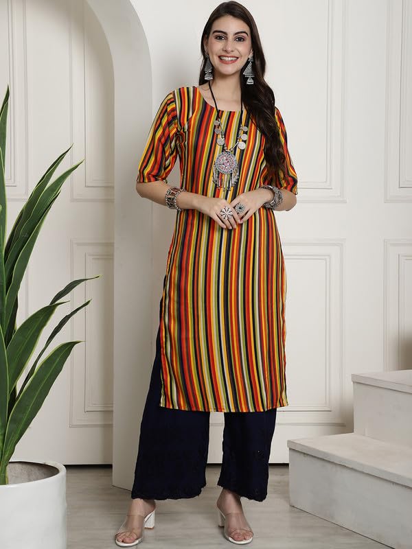 Image of Kurta for Women||Kurta||Casual Kurta|| Women's Kurta||New Fashionable Kurti ||Office Kurta for Women