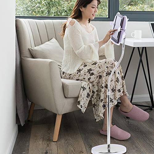 Soporte de piso para tableta ajustable que elimina los dolores de cuello 3