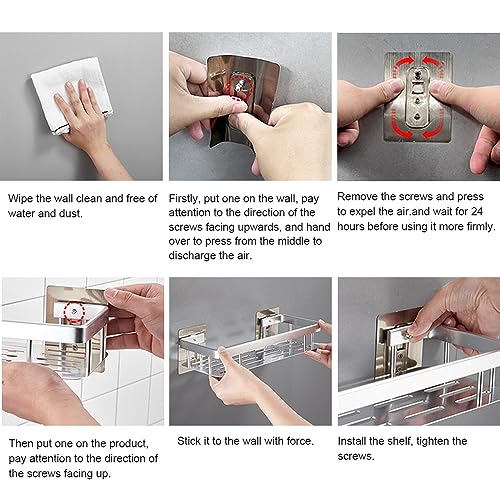 WYAN 12 Stück Klebe Schrauben,Hohe Belastung Transparenter Wasserdicht Wandhaken,Stanzfreier Schraubenhaken (8 transparent + 4 grau)