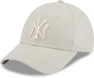 New Era 9Forty Womens Cap - Leatherette New York Yankees Beige