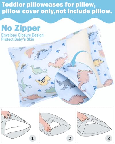 Image of ALVABABY Toddler Pillowcases Halloween Stretchy Soft Fit 13 inchx 18 inch or 12 inchx16 inch Kids Pillow Cover Envelope 2TPE52A