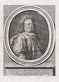 Dominicus an Sac. Rom. Imperii comes a Kaunitz - Dominik Andreas I. Graf von Kaunitz Frhr. von Sezima Austy (1655-1705) Wien Geheimrat Österreich Portrait Kupferstich antique print