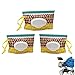 Distributeur de Lingettes 3 Pcs Sac à lingettes mouillées Réutilisable Imperméable pour Pique-Nique Usage Personnel Quotidien Changement de Couche Voyage Lingettes Produits pour Bébé