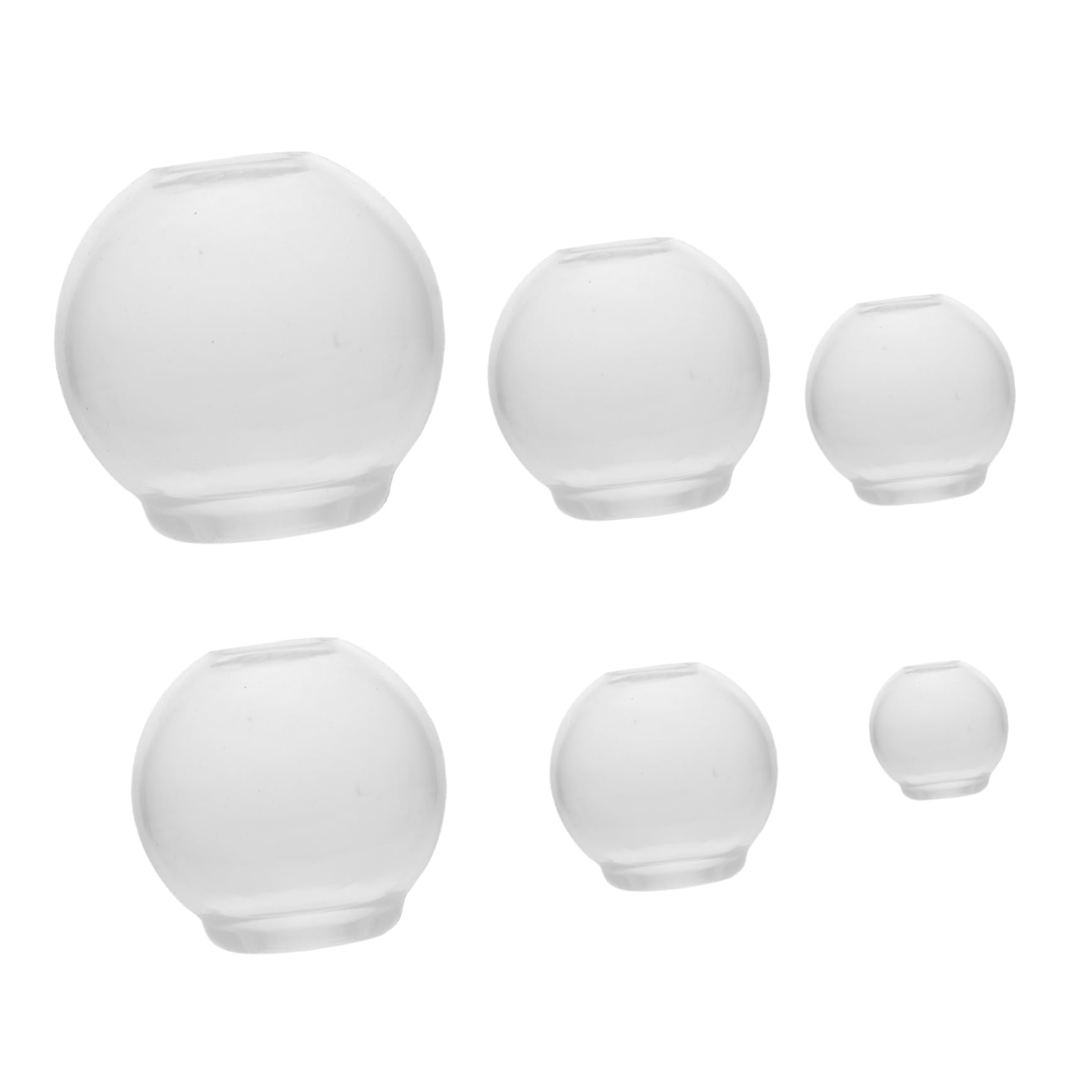 HOMSFOU 2 Ensembles Moule Silicone pour Boules Décoratives Moule À Cristal DIY Parfait pour Fabrication De Boules Artisanales Et Décorations Personnalisées 6 Pièces * 2