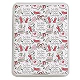 Bookish Christmas Cardstock Insert for Kindle Clear Case 11th & 12th Generation Paperwhite & Colorsoft, Decorative Cardstock Insert for Kindle Clear Cases TTSR1