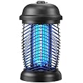 Upgraded Bug Zapper Outdoor 4200V Mosquito Zapper High Powered Less Energy Used Bug Zapper for Backyard Patio Camping Indoor