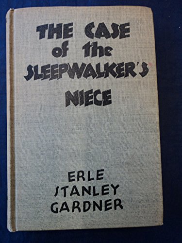 The case of the sleepwalker's niece B0006APOAU Book Cover