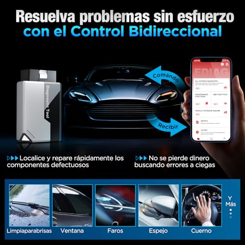 KINGBOLEN EDIAG Elite: Diagnóstico de todos los sistemas con Bluetooth para Android y iPhone 3