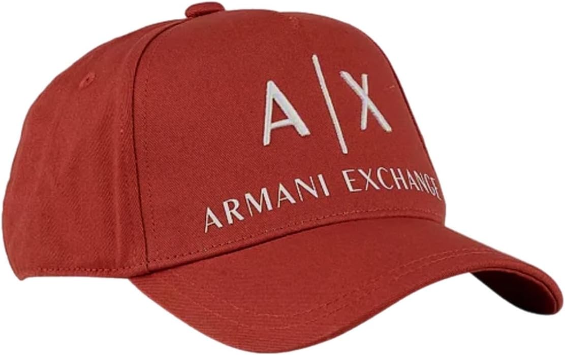 Armani Exchange Men's Corporate Logo Baseball Hat Cap