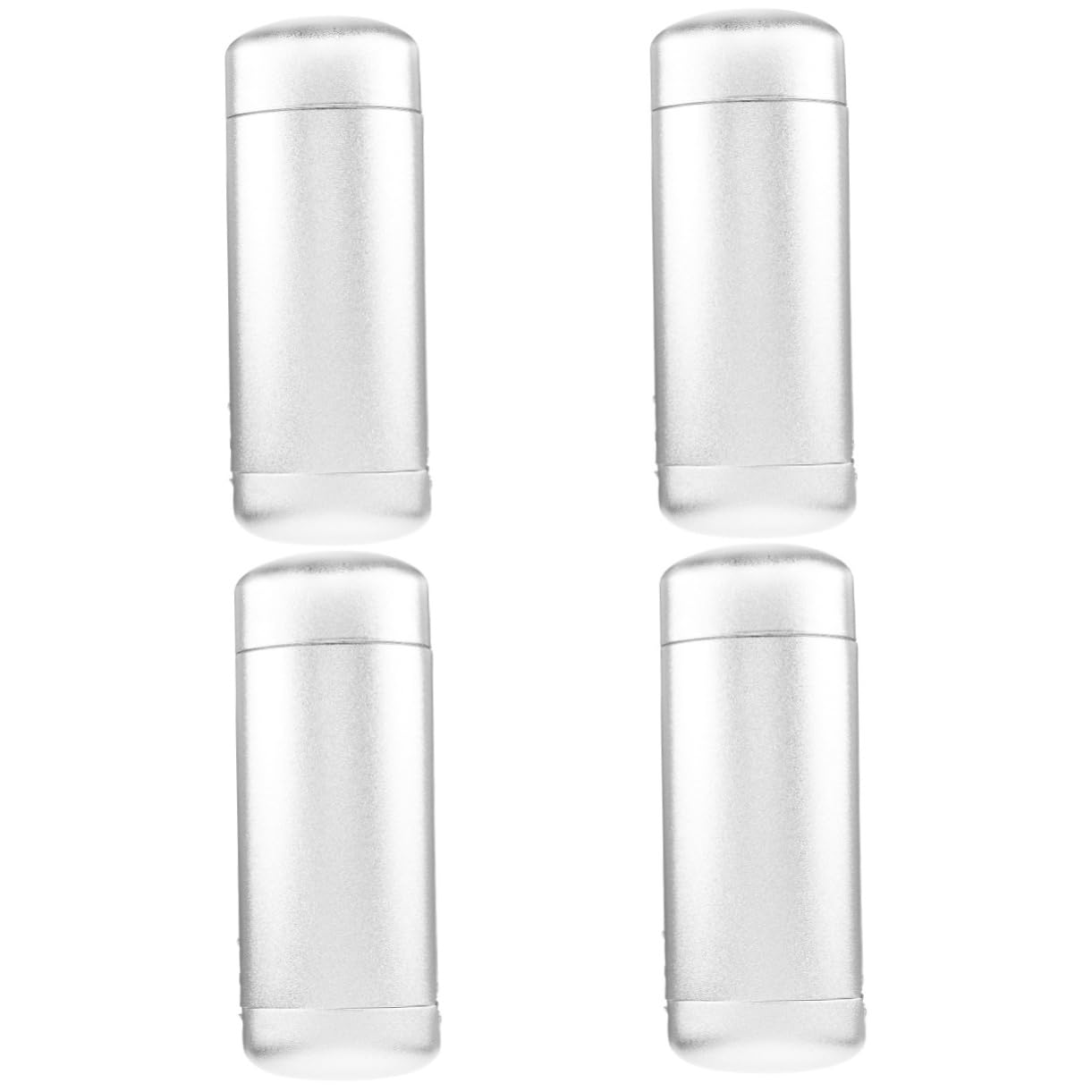 minkissy custodia per occhiali in alluminio porta occhiali pieghevole viaggio custodia per occhiali da sole custodia protettiva degli occhiali concisi Lega di alluminio Argento