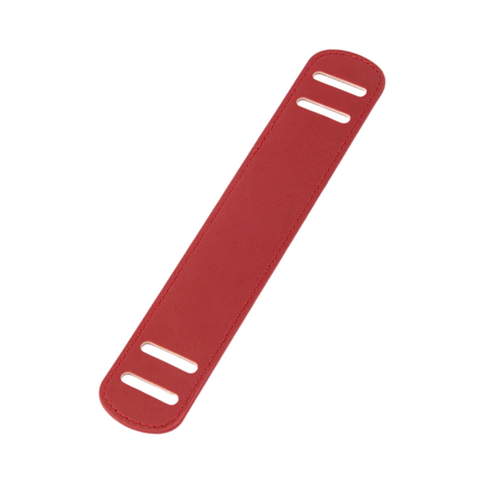 Leather Shoulder Strap Pad Handle Wide Replacement for Tote Satchels Handbag red L-image-23