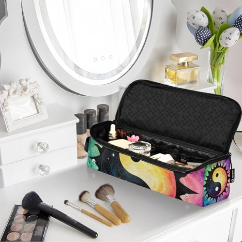 Bolsa de Viaje para Herramientas de Cabello con Alfombrilla para Plancha Estuche de Transporte Doble Capa para Planchas, Rizos y Alisadores miniatura 7