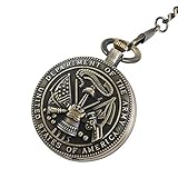  SJXIN Coole Taschenuhren, Große Dicke Kette Karneval Band Kinder Kleidung Taschenuhr geprägt Taschenuhr (Color : 1)