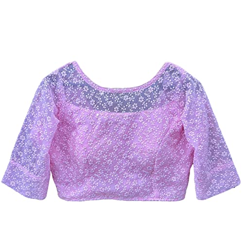 Image of Vihu Fashion Women Georgette Half Sleeve Blouse