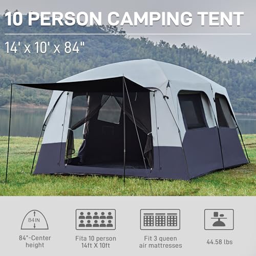 EVER ADVANCED 10 Person Camping Blackout Tent の商品画像 6