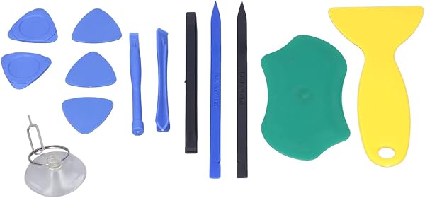 Strumento di riparazione elettronica, kit spudger in plastica, design a doppia testa per apertura, leva, riparazione di telefoni cellulari, tablet, laptop, computer, fotocamere, occhiali e orologi - 4