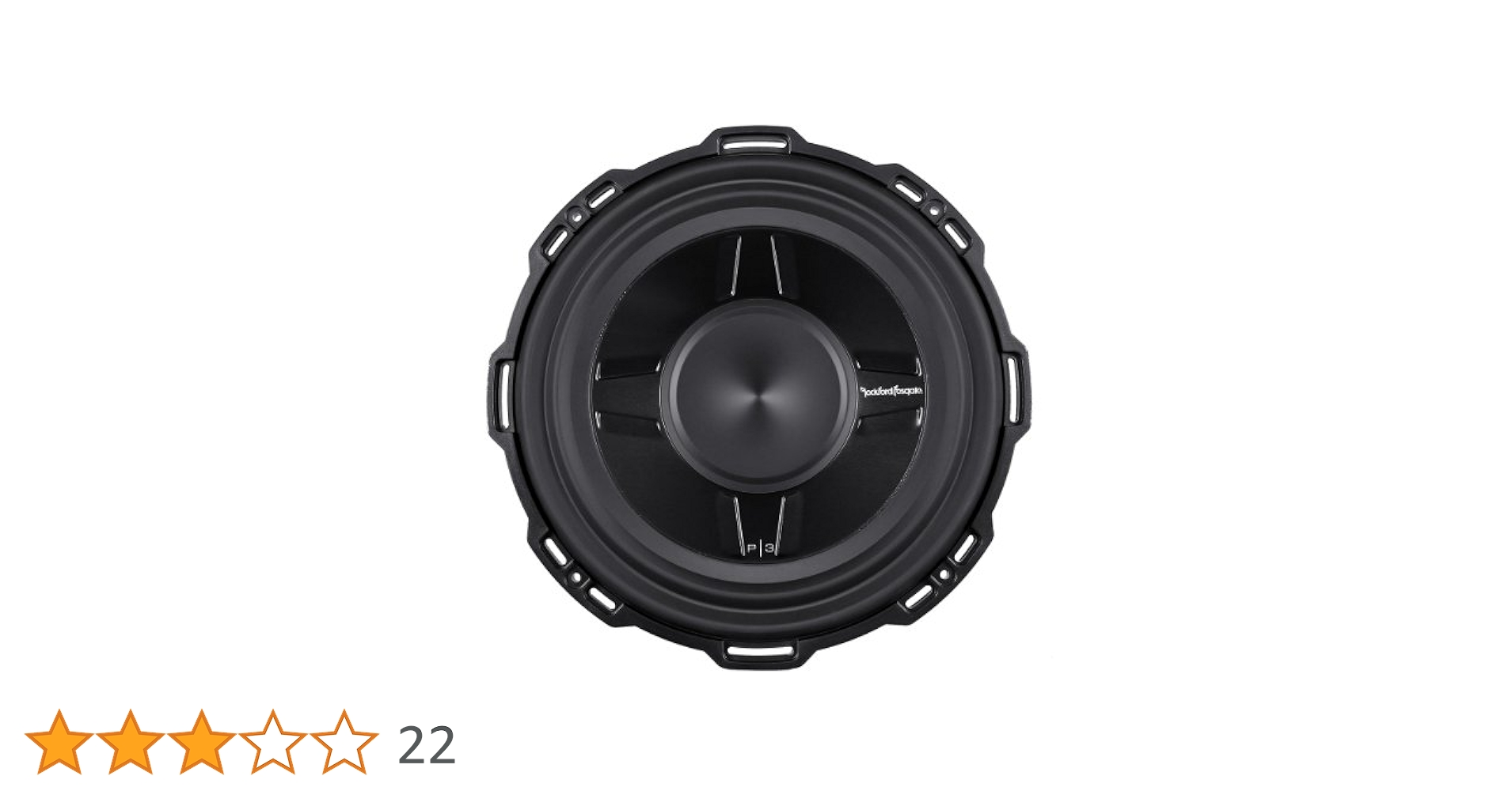 ロックフォード サブウーファー　P3 12インチ（30cm）　MAX1200W ロックフォード サブウーファー P3 12インチ（30cm） MAX1200W