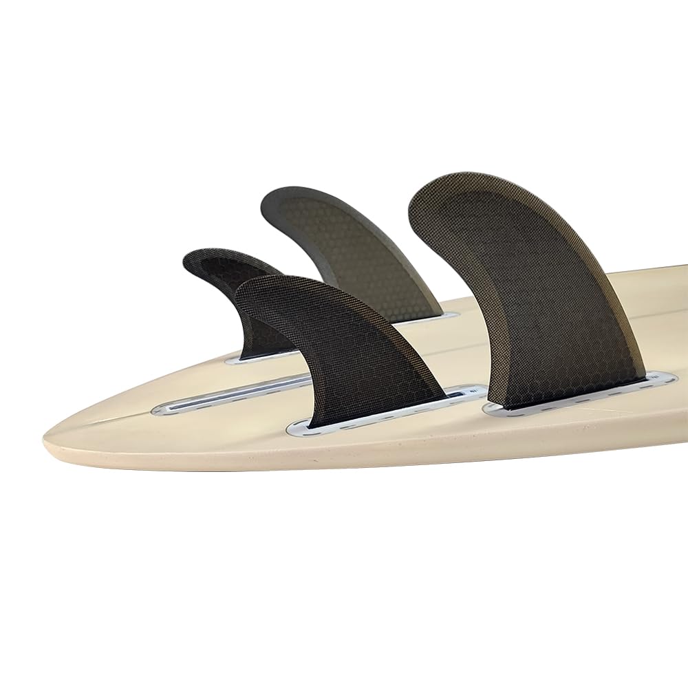 Amazon | サーフボードTwin Fin Set+GX 透明ハニカム