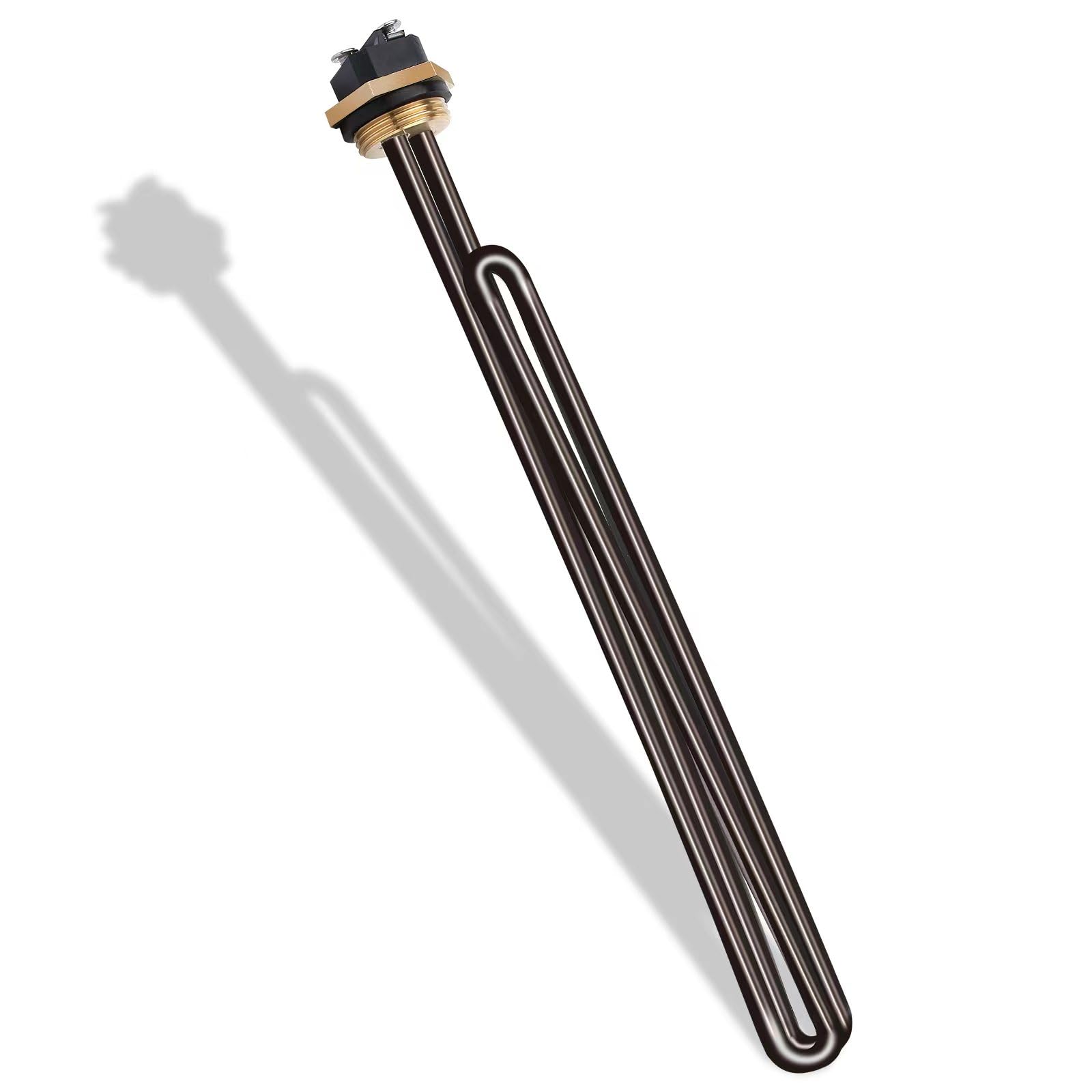 2pcs Titanium HE 90240 Water Heater Element Compatible with Eco 18,Eco 24,Eco 27,Eco 36 Tankless Water Heater,He90240 9000w Heating Element,He 80240,R004709024S,SGB-2903,HA-P004,HA-P005