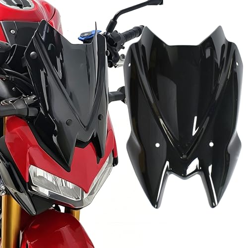 Déflecteur de pare-brise Z900 contre la fatigue cervicale bulle noire