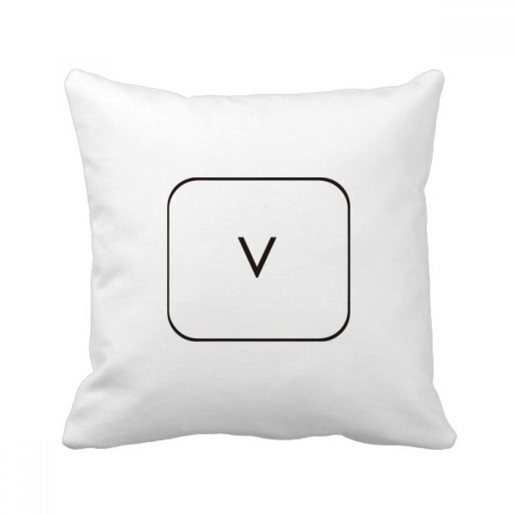 Coussin de canapé multicolore housse oreiller R carré décor de maison 40x40