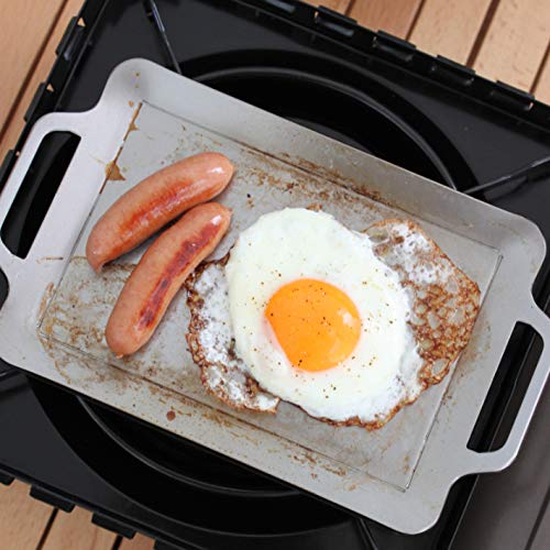 バーベキュー鉄板　極厚９ミリ　送料込　６０×４５　持手付　イベント　学園文化祭り Amazon.co.jp: MMFactory 鉄板 バーベキュー キャンプ 鉄板焼き