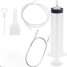 Fridge Cleaning Tool Kit, 5 Piece Fridge Cleaning Kit, 1.5 m Fridge Cleaning Tools, Drainage Drag for Refrigerators and Kitchens