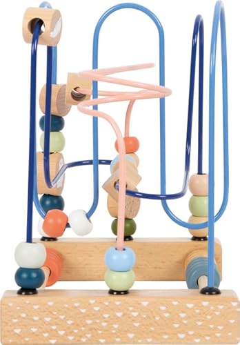 Small Foot Motorikschleife „Arctic“ aus FSC® 100%-zertifiziertem Holz, Motorikspielzeug für Kinder ab 1 Jahr, 12442