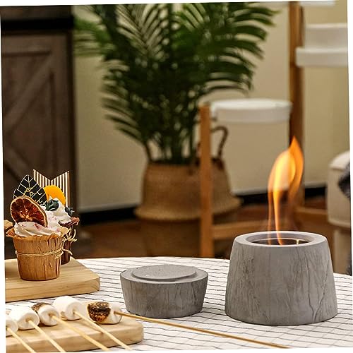 Toddmomy 1 Set Alkohol-Desktop-Kamin Tragbarer Rucksack Camping-Brenner Wanderrucksack Mini-Persönlicher Kamin Tisch-Chiminea Tisch-Feuerstelle Für Den Außenbereich – Bild 4
