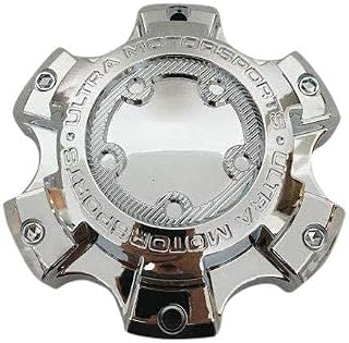 Sparkoo New Chrome Ultra Wheel Motorsports C800805 A89-9865 Wheel Rim Center Hub Cap (1)