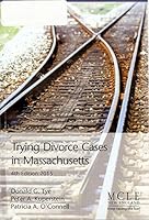 Trying Divorce Cases in Massachusetts 1575899183 Book Cover