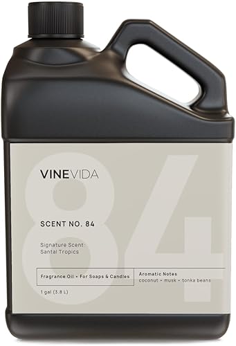 Miniatura 1015 de VINEVIDA [4 onzas] Aceite de fragancia de madera de teca de caoba para fabricación de velas y fabricación de jabón, aromas de velas prémium para