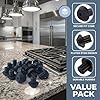 YOIASUGH 16 pack WB2K101 Rubber Feet Stovetop Grate Feet 3/16" Hole Compatible with GE Kenmore WB02T10461 AP2622260 PS241358 Gas Range #3