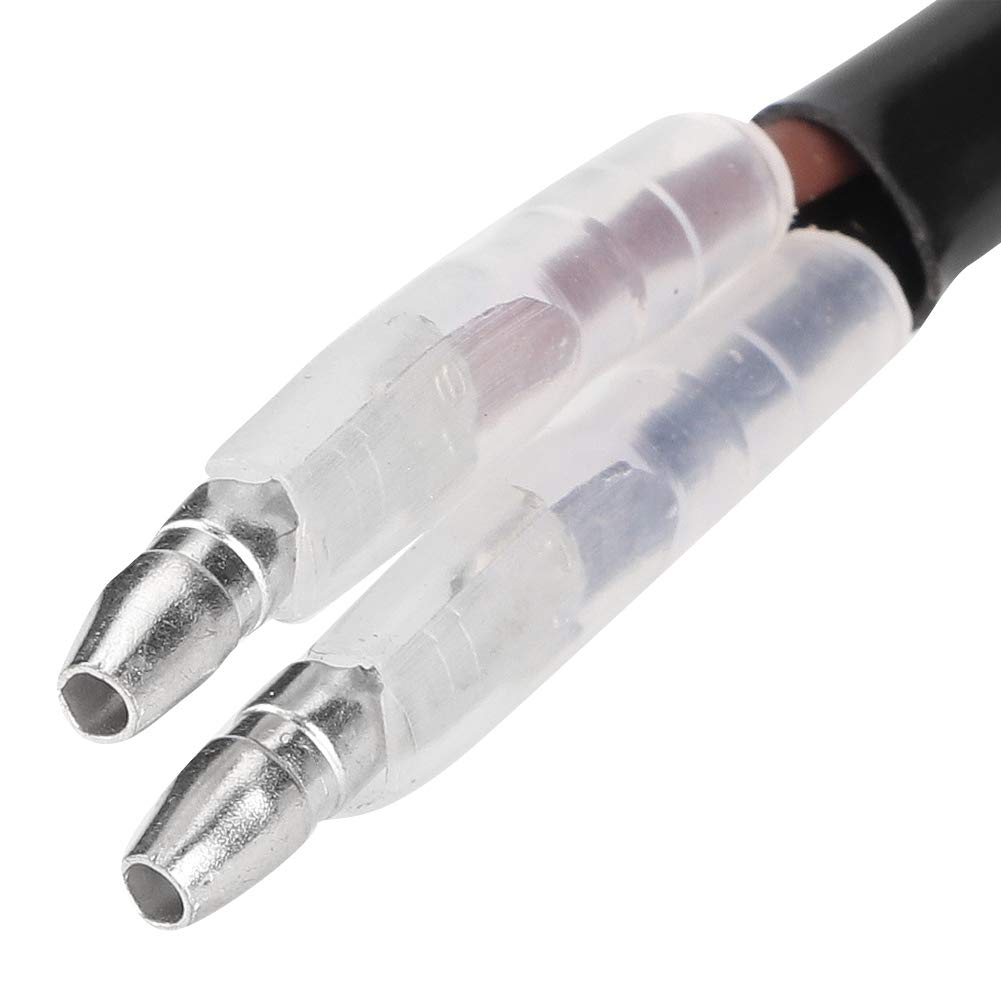 EBTOOLS Motocykl światło obrotowe, 1 para motocykla kierunkowskazu kierunkowskazu lampa migająca pasuje do 800 2011-2013,1050 2007-2013, 675 / R 2009-2014, Street Triple 675 2007-2013 (czarno-biały)