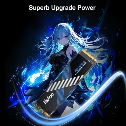 Netac NV7000-Q 2TB PCIe 4.0 Nvme SSD 2TB Up to 7100MB/s Internal Solid State Drive for Computer Gamer PS4