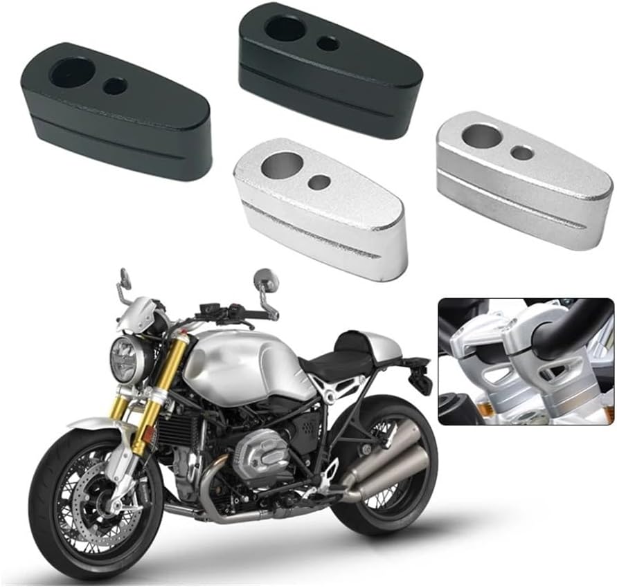 Motorcycle Handlebar Risers For R Nine T For Scrambler For Racer For For Urban G/S For RNINET /5 K1600B K 1600 AG Motorcycle Heightening Handlebar Riser Up Heigh 20mm