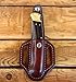 Closed top pancake sheath for Buck 110 folding hunter, custom knife case, knife holster made to fit Buck 110, every day carry knife, handmade sheath