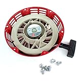 Packung umfasst: 1x Seilzugstarter + 6x Schrauben