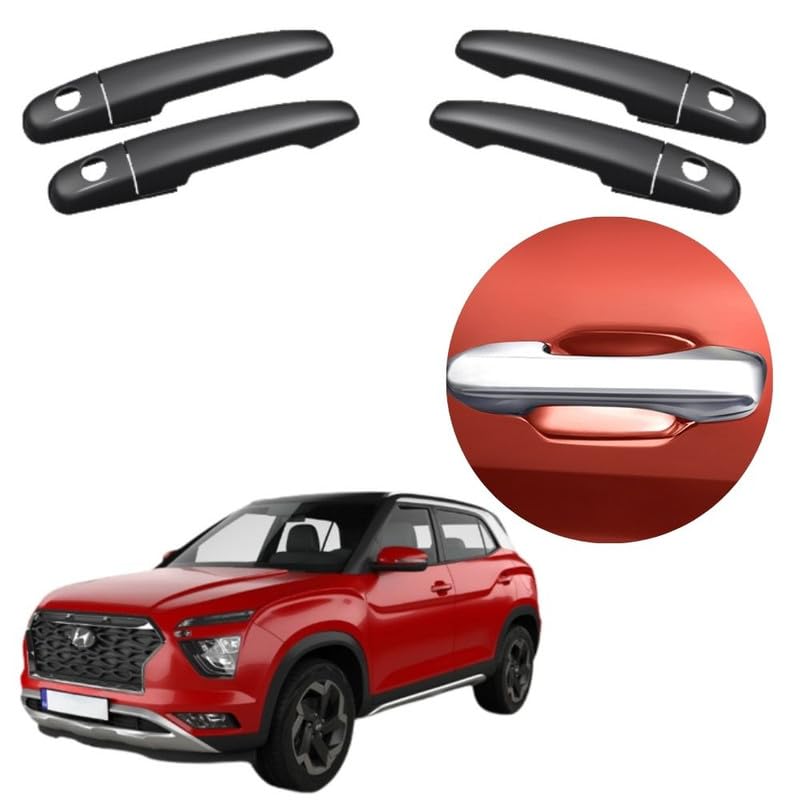 Piano Gloss Black Door Handle Cover Trim For 2020-2025 BMW G06 X6 – 5-Piece Set, Self-Adhesive