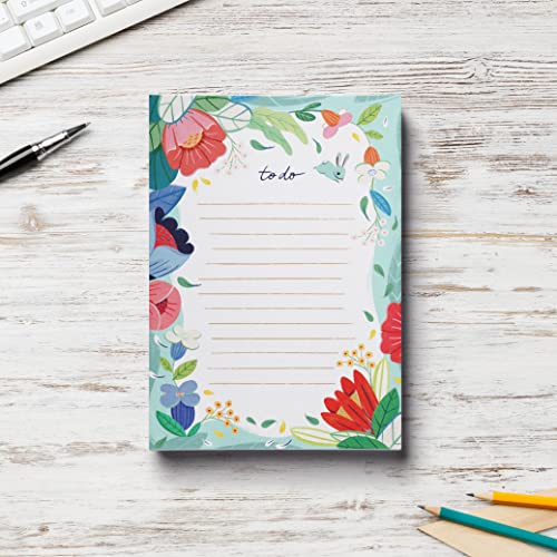 Image of To Do List Note Pads (Set of 3) | Cute Floral Memo Notepads by Ana Sanfelippo