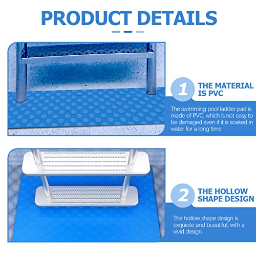 Alfombrilla antideslizante para escalera de piscina miniatura 7