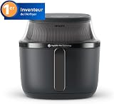 Philips 3000 Series Airfryer 4.2L - 16-in-1 Airfryer, RapidAir Plus Technology, Cooking Window, Up to 90% Less Fat, HomeID App, Easy Clean, Black (NA320/00) - 2