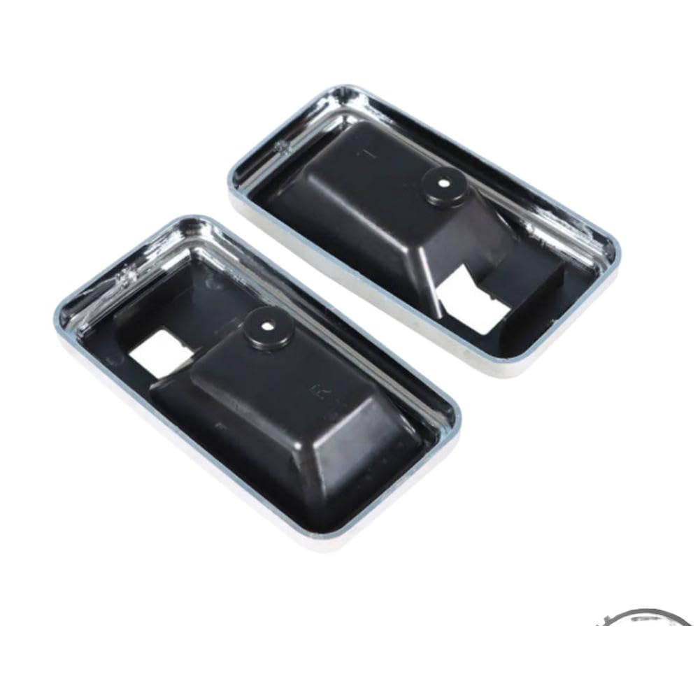 EXnwsMTCG Interior Door Handle Bezel Cup Set Compatible with 1977-1981 Firebird Trans Am Camaro