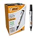 BIC Marking 2300 ECOlutions Marqueurs Permanents, à Pointe Moyenne Biseautée, Pour Carton, Plastique, Bois, Métal - Encre Noire, Boîte de 12