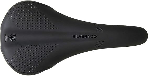 WTB Silverado Saddle, Bike Saddle, Black, 135mm x 280mm, 176g, Unisex-Adults