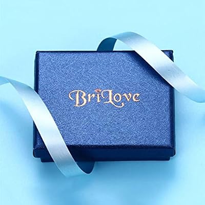 BriLove Wedding Bridal Elegant Crystal Double Row Teardrop Rhinestones Cluster Stretch Bangle Bracelet for Bride